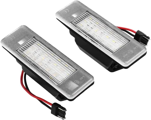 Miniatura 7 de 2 lámparas LED superbrillantes para matrícula compatibles con Nis-san X-TRAIL Qashqai Armada Primera P12 Ju-ke Pathfinder R51 Marzo NV200