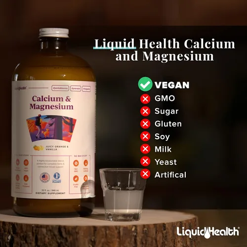 Miniatura 8 de LIQUIDHEALTH Calcio con magnesio apoyo articular + atención de los niños, calma y enfoque paquete de suplemento de apoyo de memoria para niños