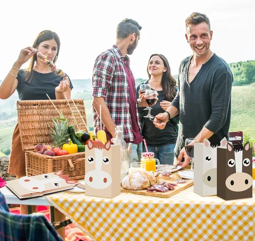 Miniatura 5 de 24 bolsas de fiesta de caballo, bolsas de regalo de caballo, bolsas de golosinas para caballos, bolsas de golosinas para fiesta de caballos, bolsas