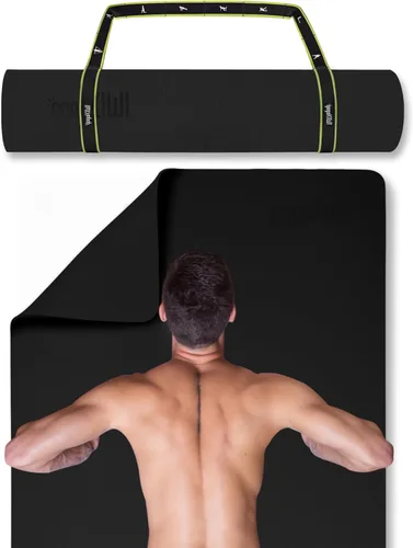 Gogokiwi Extra Wide Yoga Mat for Men Women (72"L x 36"W) Non Slip Fitness & Exercise Mat with Alignment Marks for Yoga, Pilates, Floor Workouts