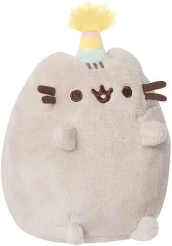 Miniatura 2 de Aurora, 61518, Party Pusheen pequeño, peluche ecológico, color gris