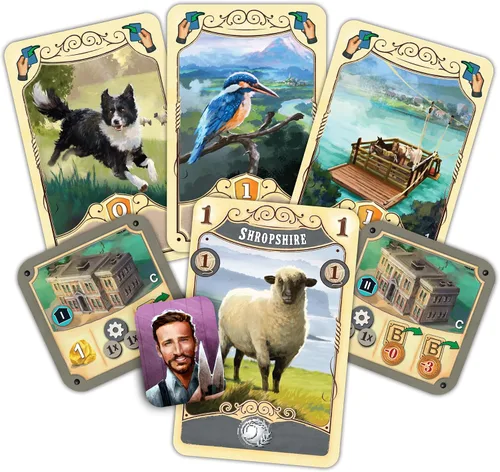 Miniatura 5 de Great Western Trail - Juego de mesa de Nueva Zelanda - Embárcate en una aventura única de ganado en ganadería! Juego de estrategia para niños