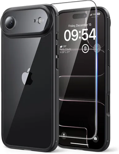 Miniatura 108 de TAURI Funda magnética 2 en 1 transparente para iPhone 14 Pro, compatible con Magsafe [no amarillenta] con protector de pantalla, protección de grado
