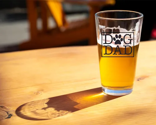 Miniatura 3 de Vaso de cerveza Dog Dad para hombres con mascotas, regalos únicos para los amantes de los perros, día del padre, cumpleaños, Navidad, día de San