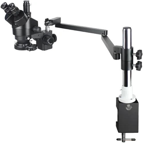 Miniatura 4 de Microscope Kit Rotatable Universal Articulating Arm Stand for Binocular Trinocular Stereo Zoom Microscope Focus Microscopio Camera Repair Tools