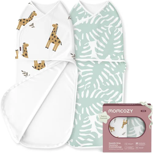 Miniatura 10 de Momcozy Pañales para recién nacidos, con cierre silencioso, adecuado para bebés de 0 a 3 meses, saco de dormir apto para recién nacidos, reduce