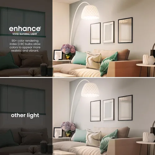 Miniatura 4 de Feit Electric Bombillas LED A19 equivalentes a 100 W, regulables, blanco brillante de 3000 K, 1600 lúmenes, vida útil de 22 años, base E26, CRI 90