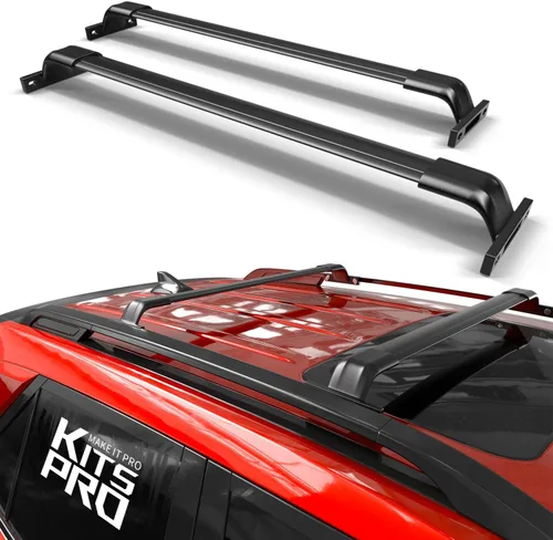 Miniatura 12 de KitsPro Barras transversales para portaequipajes de techo de 260 libras para Jeep Grand Cherokee 2011-2021
