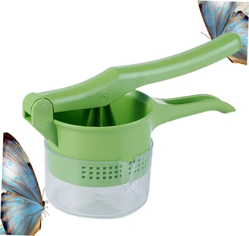 Miniatura 9 de Hemoton Exprimidor de verduras con exprimidor de verduras Cojines para sala de estar Exprimidor manual de ensalada fructífera Secador de frutas