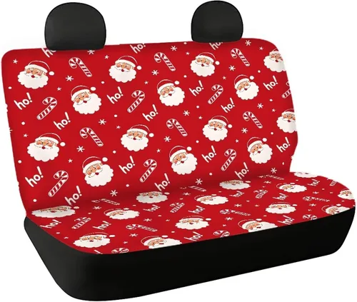 Miniatura 43 de AFPANQZ Funda protectora para asiento trasero de automóvil, con bandera patriótica estadounidense, solo para asiento trasero de automóvil, camión