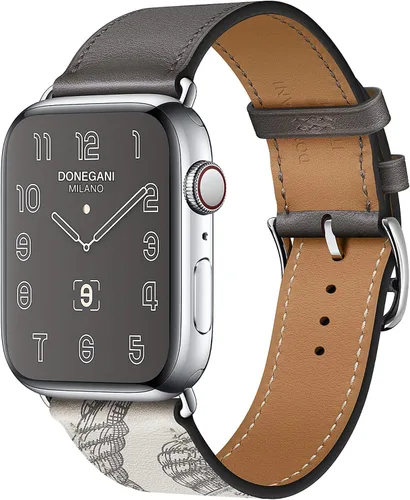 Miniatura 53 de LB1 - Correa de cuero para Apple Watch para mujeres y hombres, SE Ultra 2 de 1.575 in 1.732 in 1.811 in 1.654 in 1.772 in 1.614 in 1.496 in 1.929 in