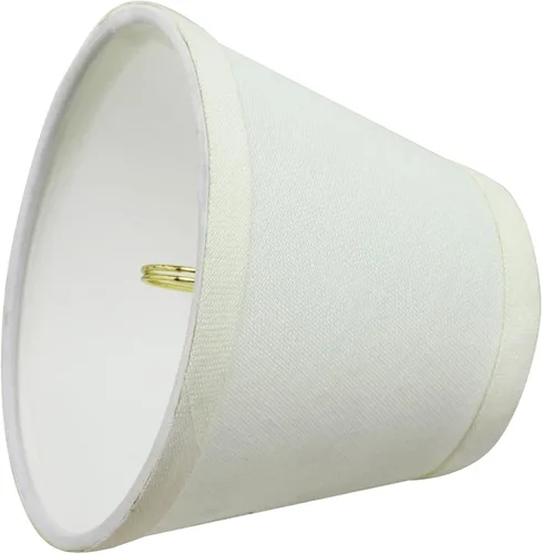 Miniatura 4 de Aspen Creative 32060-5A - Juego de lámparas de araña con clip con forma de imperio pequeño (paquete de 5), diseño de transición en blanco, 5