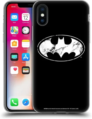 Miniatura 384 de Head Case Designs Funda de gel con licencia oficial de Batman DC Comics Bat Signal Logos [protección de grado militar] compatible con Apple iPhone 7