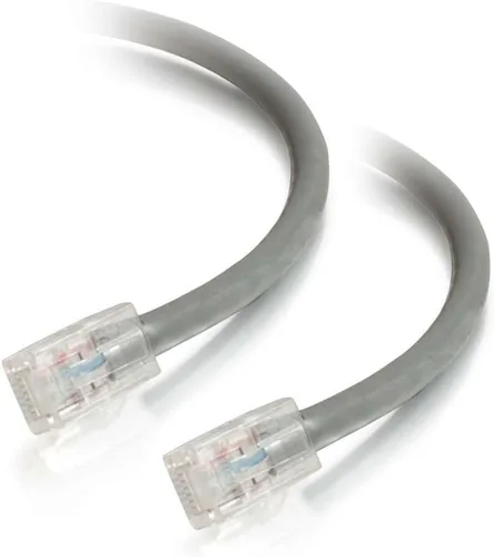 Miniatura 45 de C2G 24494 Cable cruzado Cat5e - Cable de conexión de red sin blindaje sin arranque, naranja (3 pies, 3.0 ft)