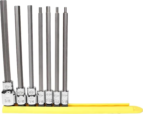 Miniatura 16 de Mayhew Tools 16032 Torx Juego de brocas de inserción, cromado, 10 piezas de longitud media