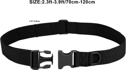 Miniatura 2 de ArcEnCiel Airsoft Belt Tactical Militar Batalla Combate Utilidad Paintball Carrier