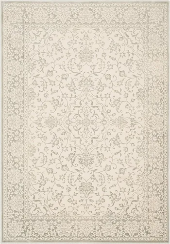 Miniatura 7 de SAFAVIEH Noble Collection - Alfombra de pasillo, 2 pies 2 pulgadas x 6 pies, marrón y crema, diseño de viscosa envejecida, ideal para zonas de alto