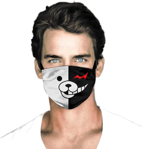 Miniatura 4 de 3 máscaras faciales ajustables reutilizables con cintas ajustables para las orejas bandana pasamontañas