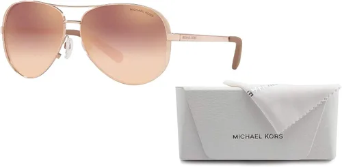Miniatura 4 de Michael Kors MK5004 CHELSEA - Gafas de sol estilo aviador para mujer + paquete con kit de cuidado de gafas de diseñador iWear