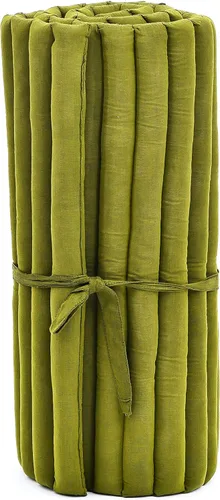 Miniatura 5 de Leewadee - Colchón de suelo plegable - Futón japonés enrollable - Alfombra de tatami de triple pliegue - Cama de piso para invitados - Colchón
