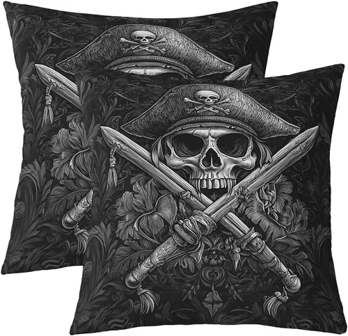 Miniatura 10 de Rustic Musical Double Sides Print Pillow Covers,Guitar Bass Instruments Print Soft Square Cushion Cases 24"x 24",Retro Note Boho Ethnic Plaid Throw