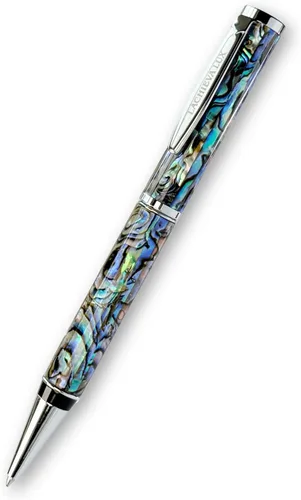 Miniatura 4 de Bolígrafo LACHIEVA LUX de concha de abulón, regalo de lujo para hombres y mujeres, recarga alemana P900M de 1.0 mm, bolígrafo ejecutivo en caja
