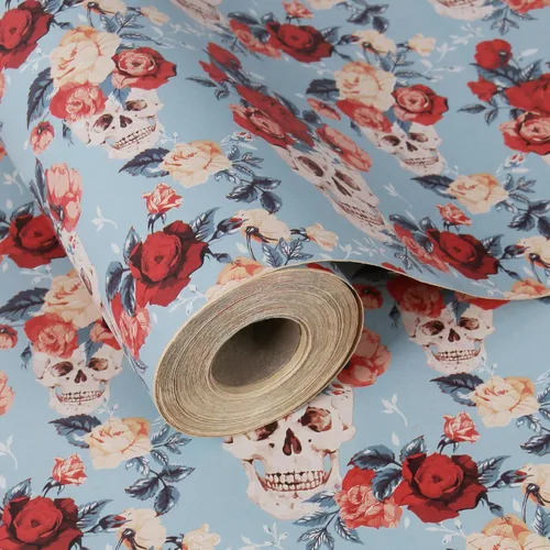 Miniatura 28 de Aimyoo - Rollo de papel de regalo floral kraft - Rollo jumbo - 30 pulgadas x 33 pies - Papel de regalo vintage con flores para todas las ocasiones