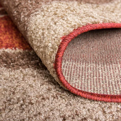 Miniatura 6 de Unique Loom Colección Otoño Alfombra de Área - Plantation (5' 3" Redonda, Multicolor/Beige)