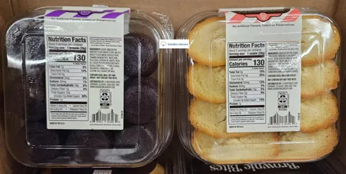 Miniatura 2 de Azucarero Panadería Madeleines & Brownie Bites (dos recipientes)