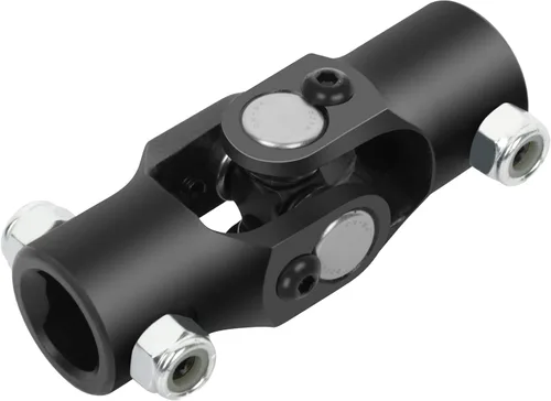 cciyu Juntas de dirección negras 9/16" - 26 Spline a 3/4" DD U-Joint Shaft 3.780 in