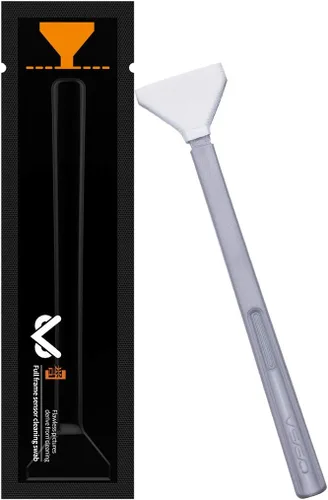 VSGO Kit de limpieza de sensor de cámara de fotograma completo, hisopos de limpieza de sensores, compatible con cámaras digitales DSLR y SLR