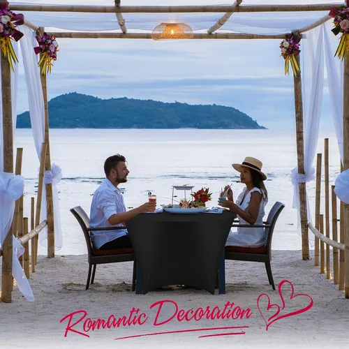 Miniatura 6 de Buryeah Mantel redondo elástico de 5 pies de elastano, lavable a máquina, 60 pulgadas, mantel elástico ajustable para mesa redonda para bodas