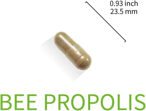 Miniatura 5 de LOVITA Cápsula de propóleo Alta potencia Concentración 5:1 Extracto de propóleo natural 30 cápsulas vegetarianas (suministro de 1 mes)