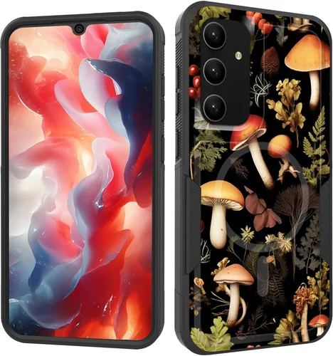 Miniatura 193 de Funda magnética para Galaxy A16 5G, [compatible con MagSafe] [protección contra caídas de grado militar] Funda resistente a prueba de golpes