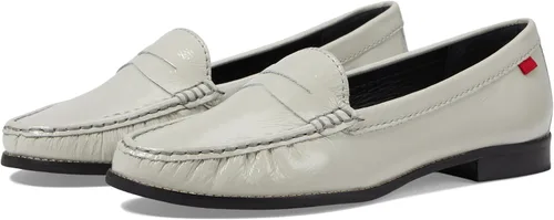 Miniatura 10 de Mocasines Penny de piel auténtica cómodos sin cordones para mujer