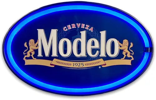 Modelo Cerveza 1925 - Letrero de neón LED de inspiración vintage, decoración de pared retro para el hogar, sala de juegos, bar o cueva de hombre