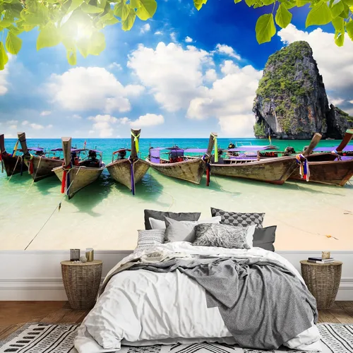 Miniatura 23 de wall26 - Hermoso patrón de agua azul que refleja el sol. - Mural de pared removible Papel pintado autoadhesivo grande - 100x144 pulgadas obra