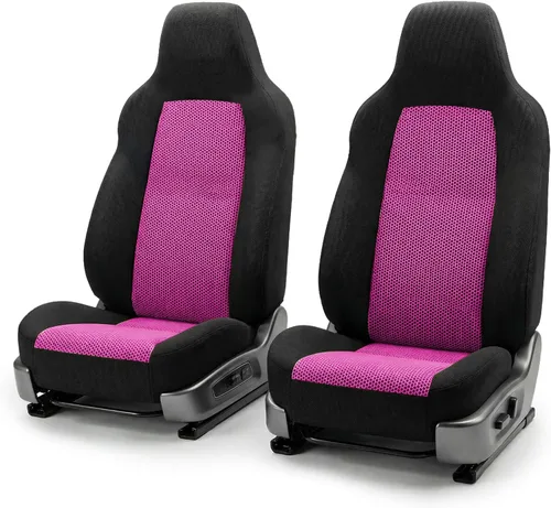 Miniatura 22 de FH Group Fundas de asientos delanteros automotrices para SUV, camiones, sedán y más – Ajuste universal delantero de respaldo alto y diseño de banco