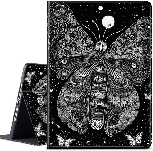 Miniatura 55 de Funda para tablet Kindle Fire 7 2019/2017 lanzamiento 9ª/7ª generación 7 pulgadas, ligera, protectora de piel sintética, cubierta inteligente