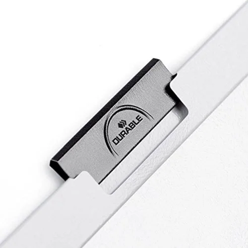 Miniatura 3 de DURACLIP® 60 carpetas de clip A4 con capacidad para hasta 60 hojas de papel A4, clip de resorte de metal fuerte, paquete de 25 carpetas