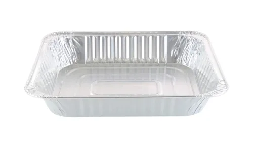 Miniatura 9 de KitchenDance 53900 - Sartenes desechables de papel de aluminio de colores para mesa de vapor, de tamaño medio, bandeja rectangular para hoteles