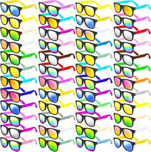 Miniatura 7 de 64120 PCS Sunglasses Party Favors Bulk,Neon Sunglasses with UV Protection for Adults Kids Boys Girls Pool Beaach
