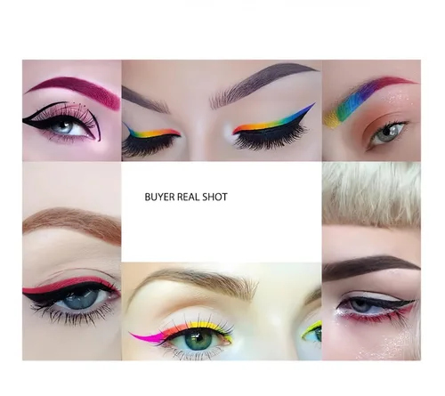 Miniatura 5 de Crema de cejas de 12 colores, gel de pomada de cejas suave de larga duración, impermeable, delineador de ojos, maquillaje de cejas cosméticos