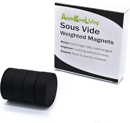 Miniatura 10 de KORE Sous Vide - Imanes pesados, acero inoxidable y silicona de grado alimenticio, mantienen las bolsas de alimentos completamente sumergidas