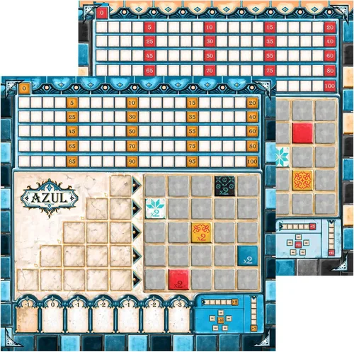 Miniatura 3 de Next Move Games - Juego de mesa de cristal azul y azul, juego base y expansión, juego de estrategia de colocación de azulejos para adultos y niños