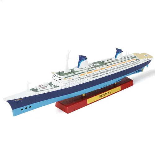 Miniatura 8 de 1/1250 RMS Titanic Modelo de Barco Crucero Clásico de Aleación Metálica Fundida a Presión Modelo de Barco Legendario Crucero Británico con Soporte