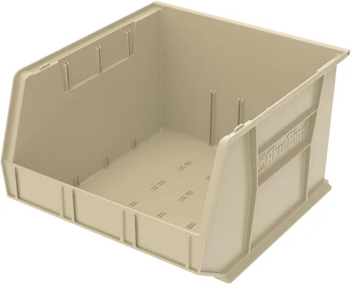 Miniatura 17 de Akro-Mils AkroBin Caja de almacenamiento de plástico apilable, 18 x 16 x 11 pulgadas, 3 unidades Transparente