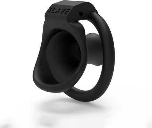 Jaula hueca de castidad masculina con 4 tamaños de anillos, jaula de pene de bloqueo discreto para hombres, equipo SM Bondage para entrenamiento de