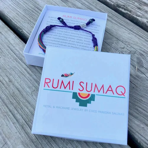 Miniatura 15 de Rumi Sumaq Pulsera de concientización para hombres, mujeres y niños – Pulsera de apoyo tejida ajustable anudada a mano – Pulsera de conciencia sutil