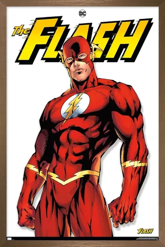 Miniatura 13 de DC Comics The Flash Feature Series - Póster de pared, 34 pulgadas de largo x 22.4 pulgadas de ancho, versión premium sin marco
